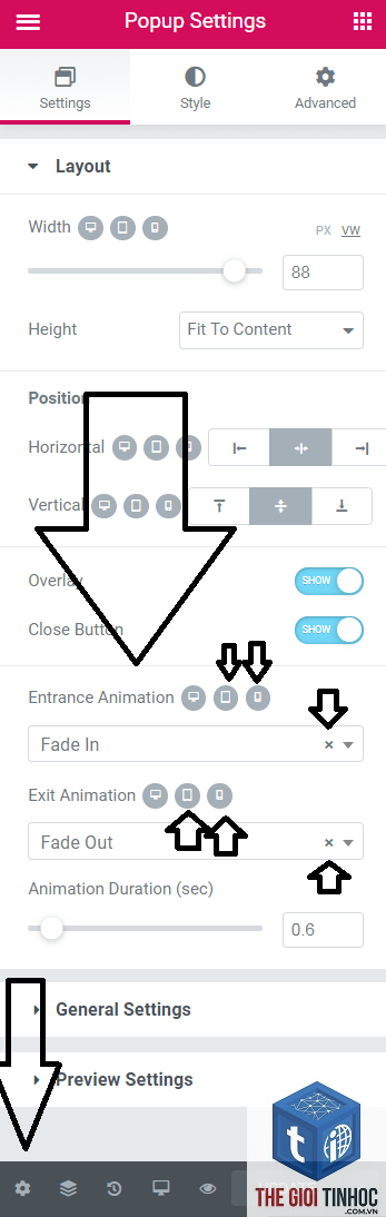 elementor popup animation lỗi - Hình 1