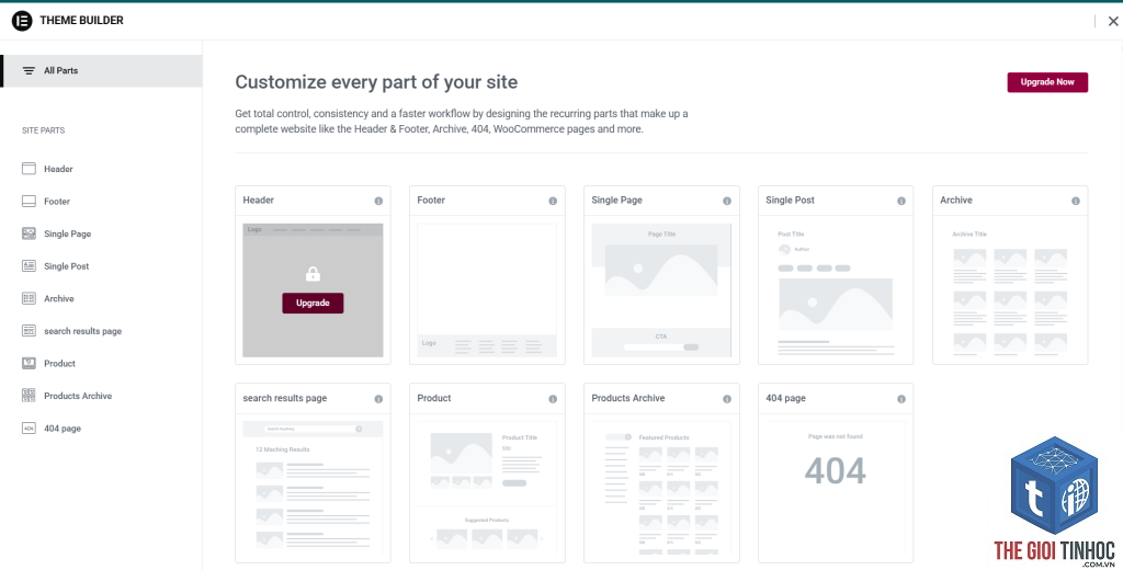 elementor preview không hoạt động