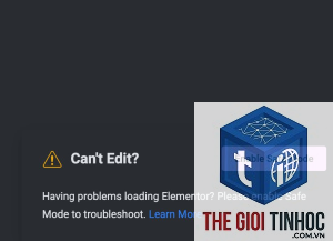 elementor preview không tải