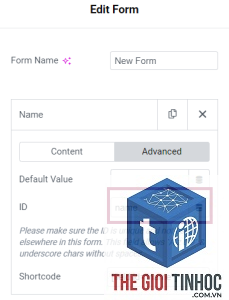 elementor pro forms lỗi
