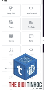 elementor pro widgets không hiển thị