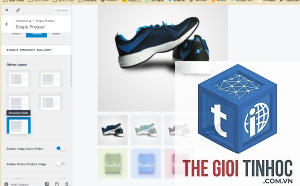 elementor product gallery lỗi