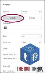 elementor query id lỗi