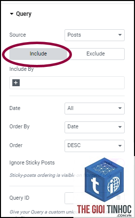 elementor query id lỗi - Hình 1