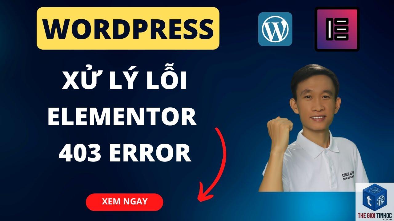 elementor sau cập nhật wordpress bị lỗi - Hình 3