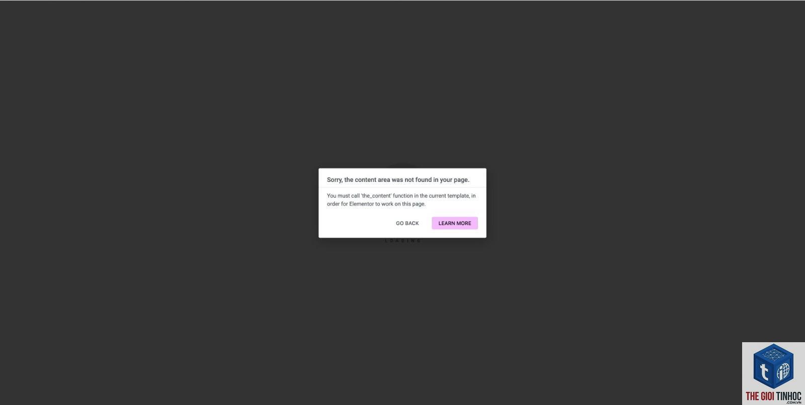elementor sau migrate website bị lỗi - Hình 3