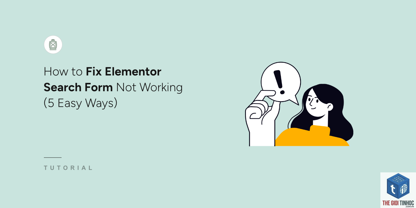 elementor search query lỗi - Hình 1
