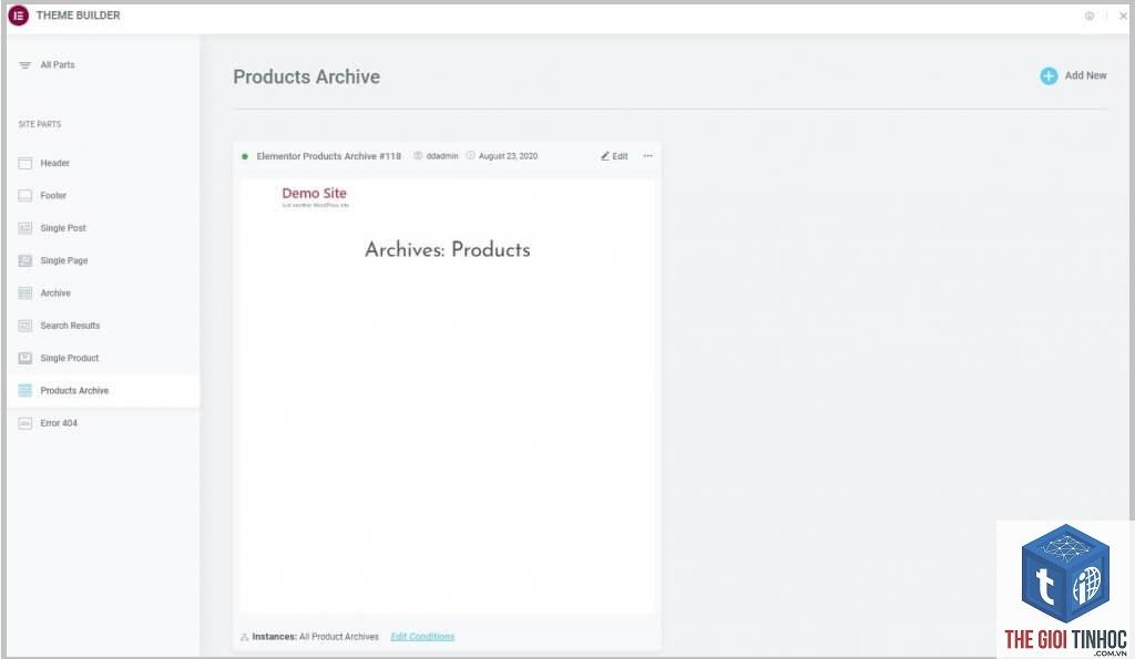 elementor theme builder không hoạt động - Hình 2