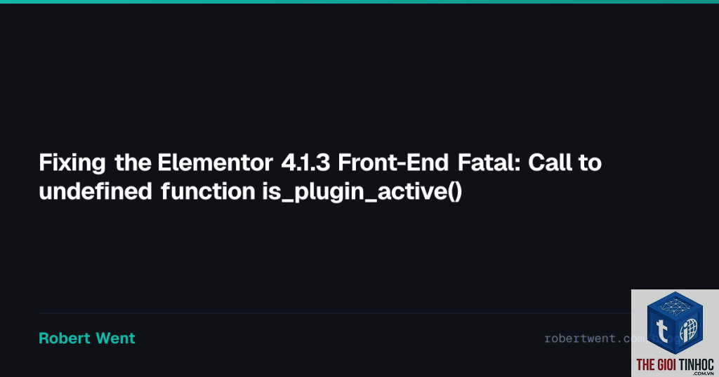 elementor undefined function