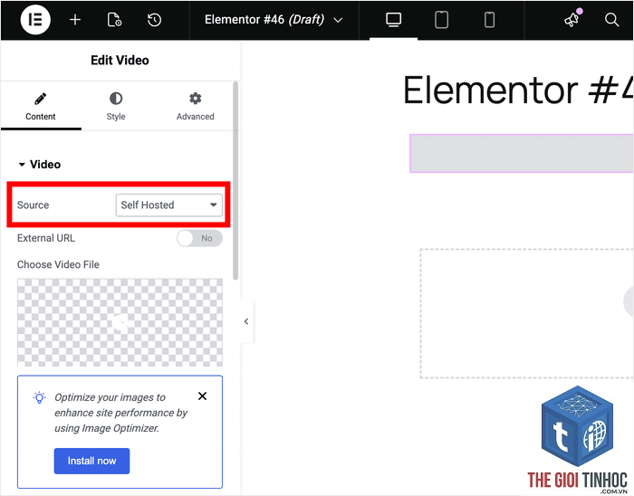 elementor video embed lỗi - Hình 4