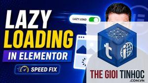 elementor video lazy load lỗi