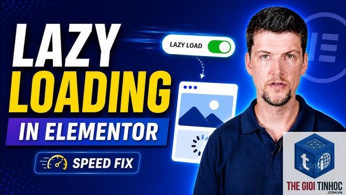 elementor video lazy load lỗi