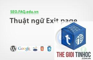 exit page là gì