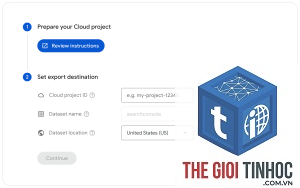 export data search console là gì