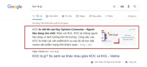 featured snippet là gì