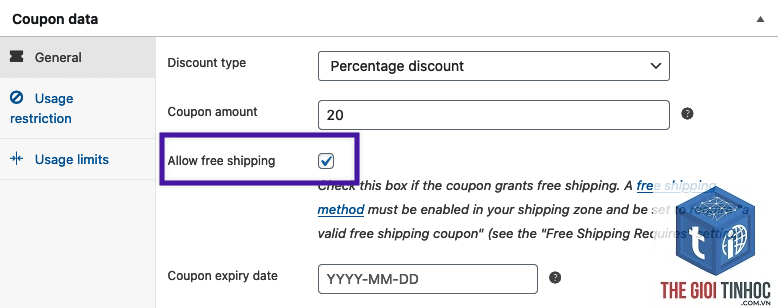 free shipping woocommerce