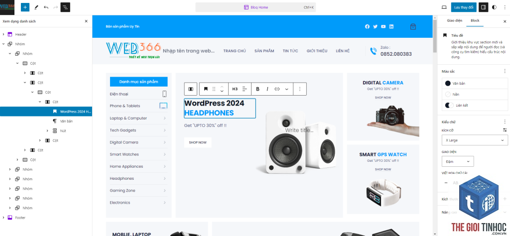 full site editing là gì
