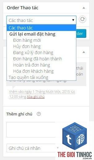 ghi chú đơn hàng woocommerce - Hình 2
