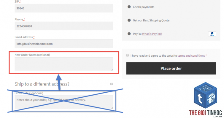 ghi chú đơn hàng woocommerce - Hình 1
