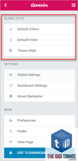 global style elementor - Hình 3