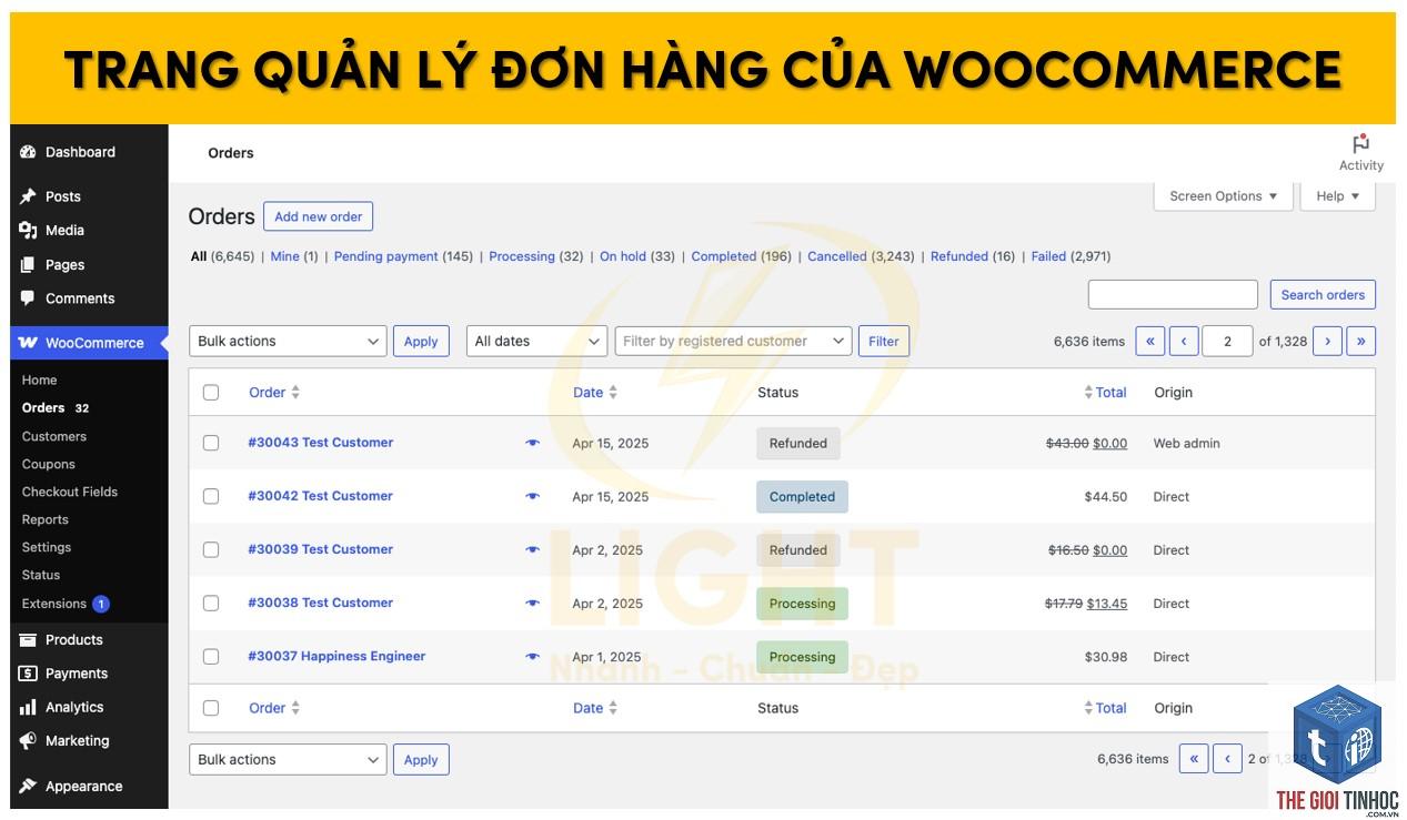 hồ sơ khách hàng woocommerce - Hình 5