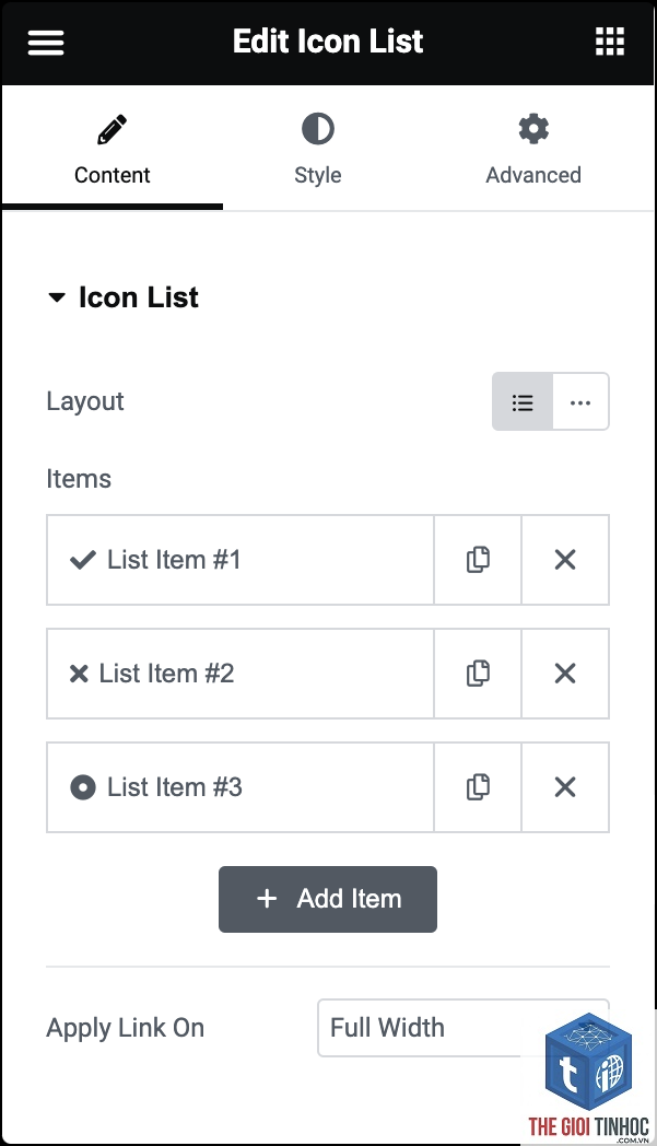 icon list widget elementor - Hình 3