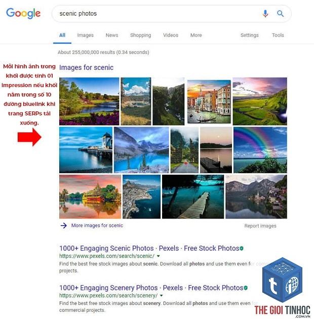 impressions trong search console là gì - Hình 4