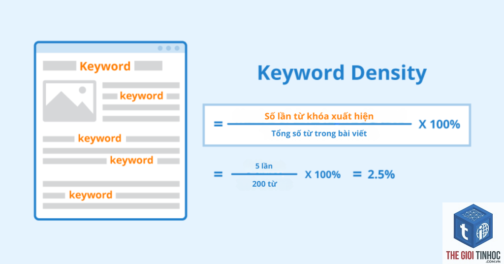 keyword density là gì