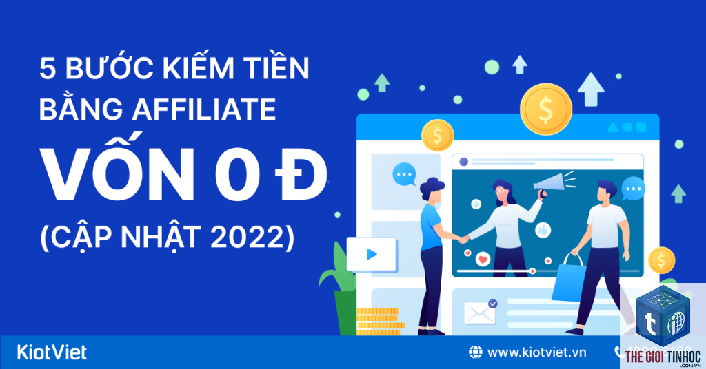 kiếm tiền affiliate 0 vốn