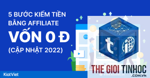 kiếm tiền affiliate 0 vốn