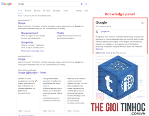 knowledge panel là gì