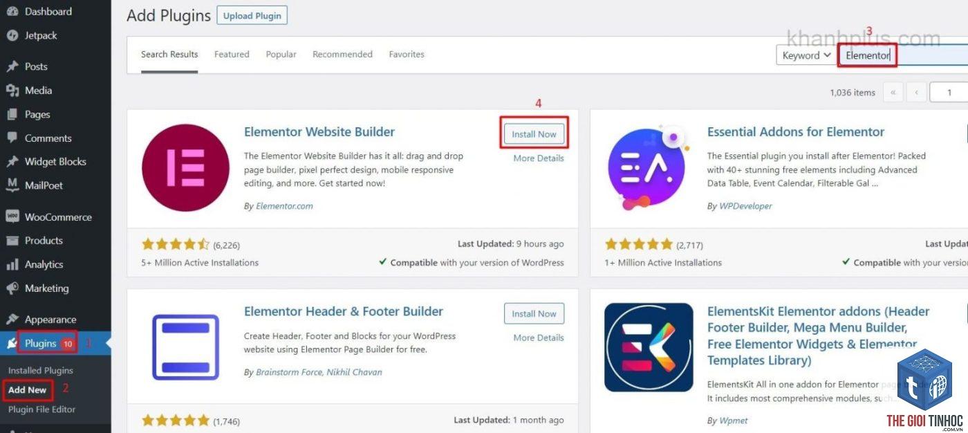 landing page bằng elementor - Hình 2