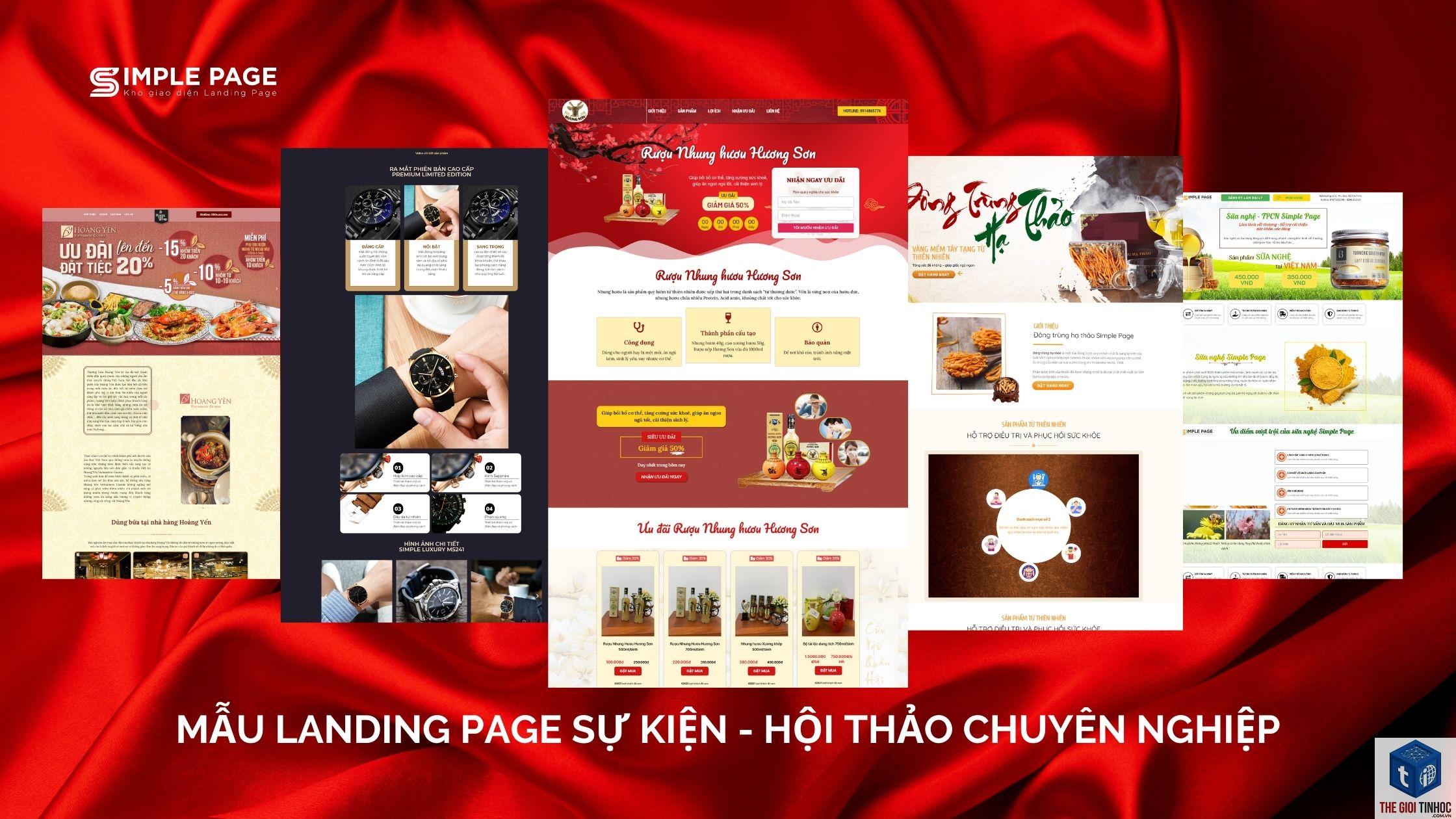 landing page sự kiện elementor - Hình 3