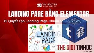 landing page sự kiện elementor