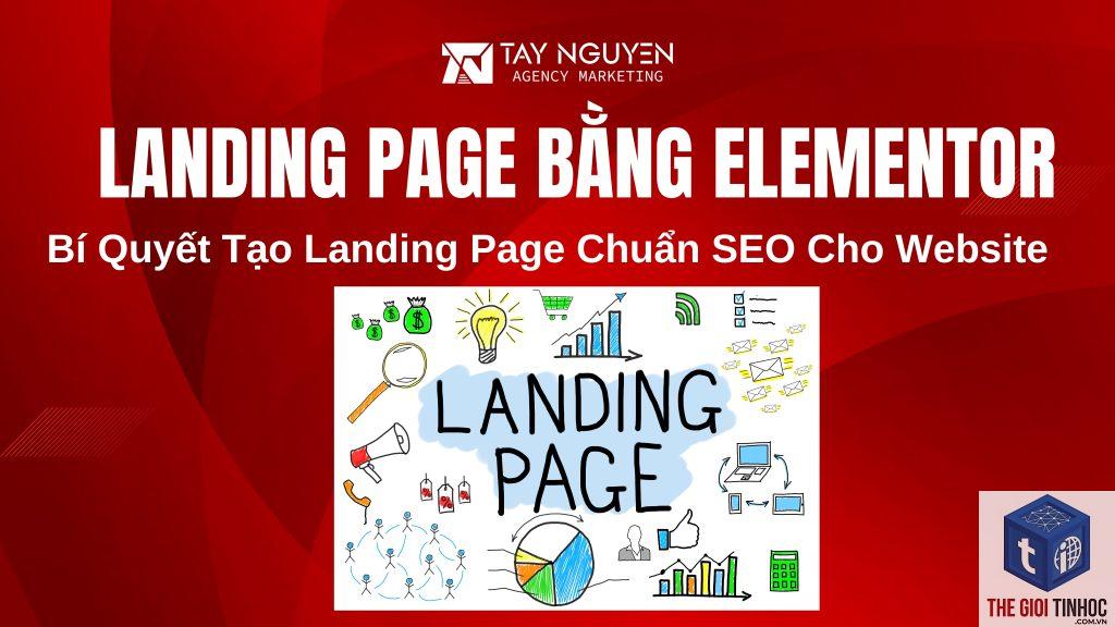 landing page sự kiện elementor