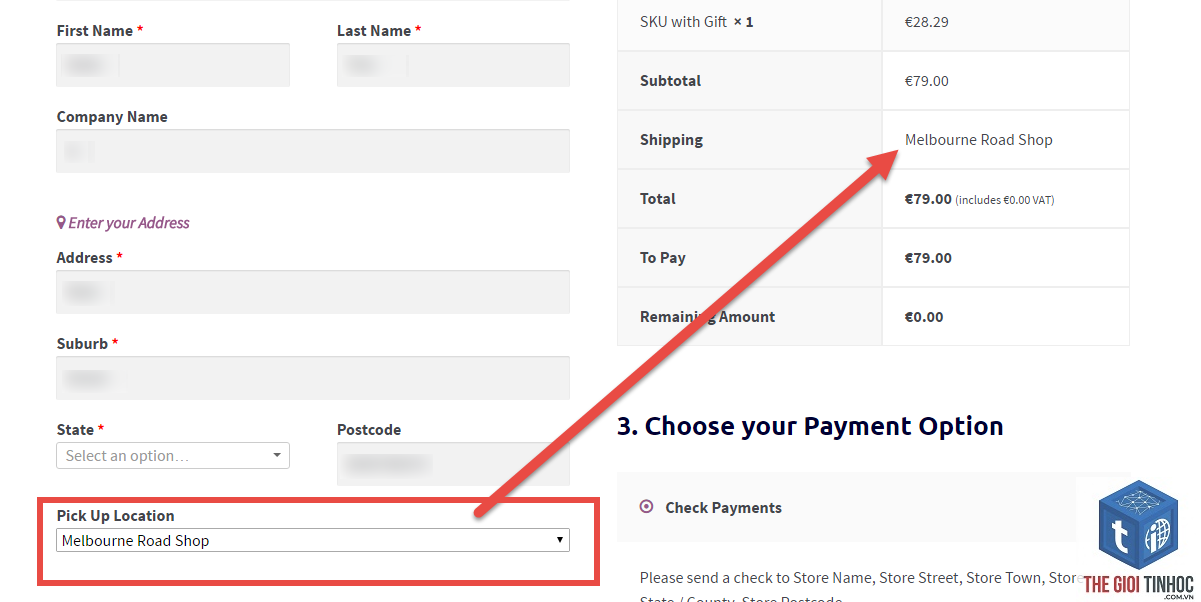 local pickup woocommerce - Hình 4