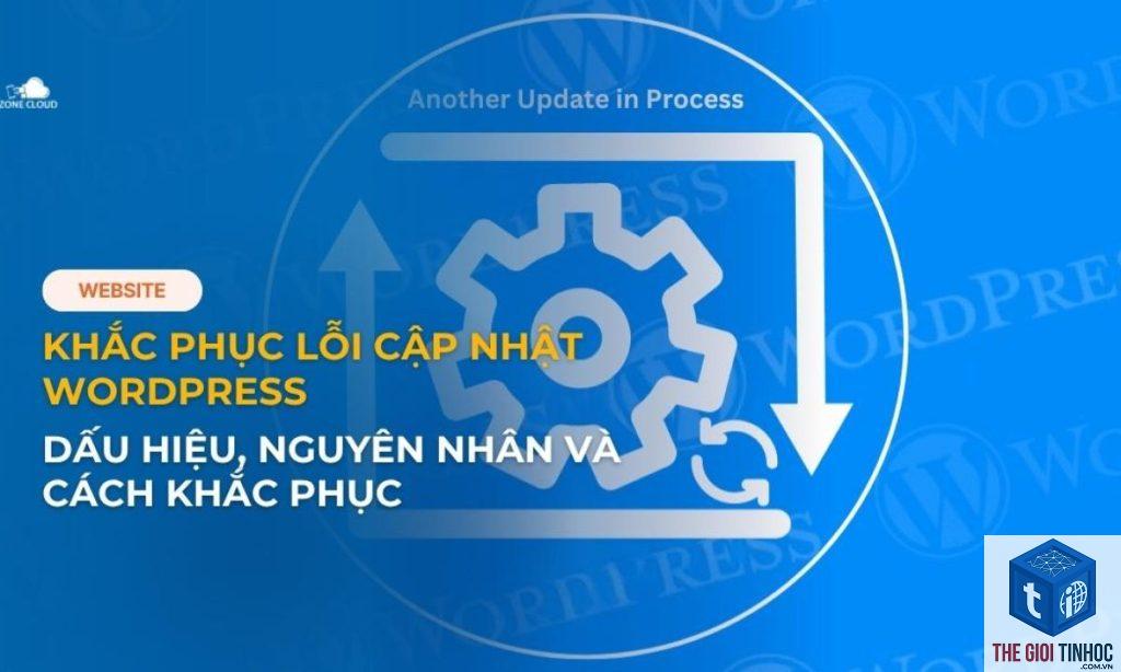 lỗi cập nhật theme wordpress