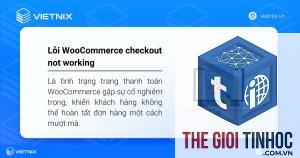 lỗi woocommerce