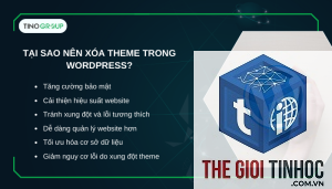 lỗi xóa theme wordpress