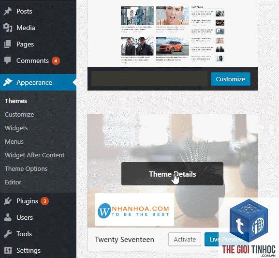 lỗi xóa theme wordpress - Hình 4