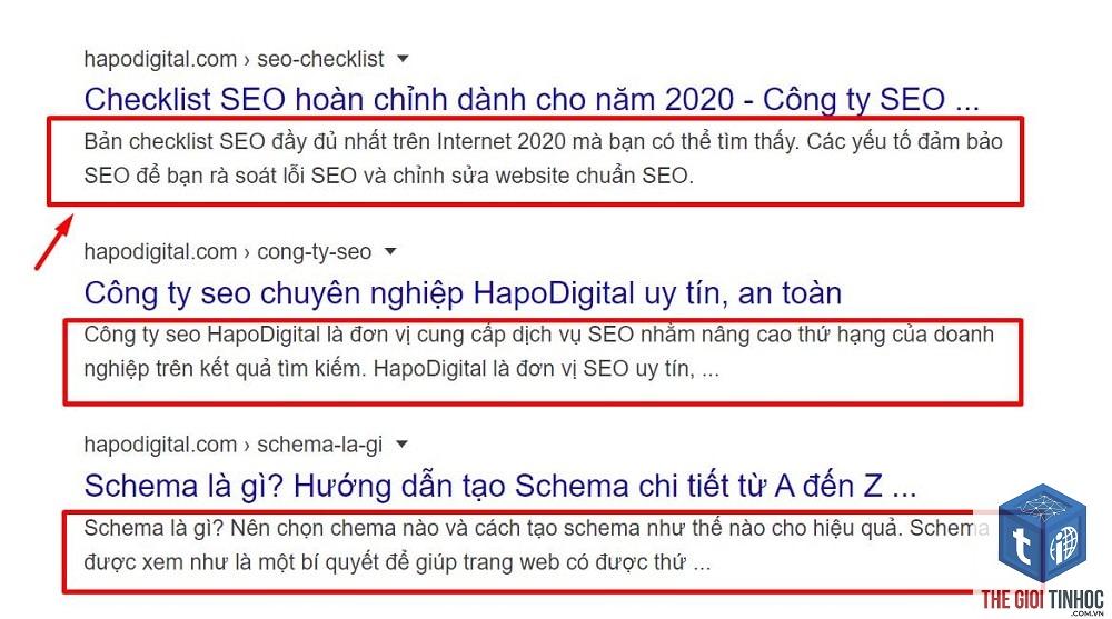 meta description là gì