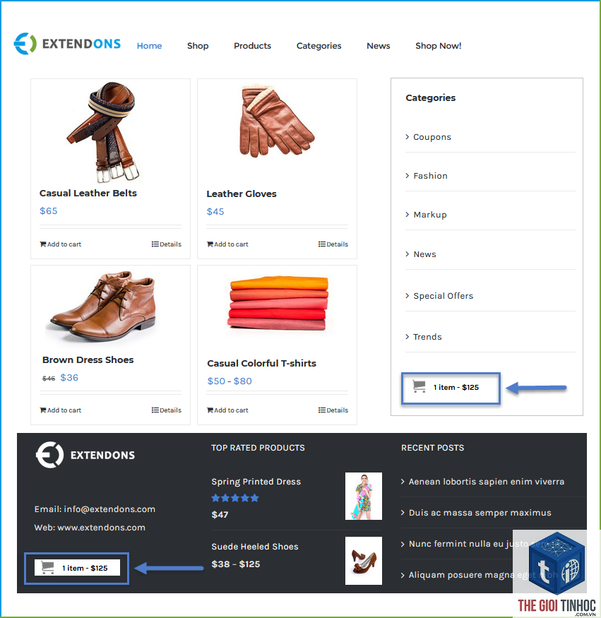 mini cart woocommerce - Hình 2