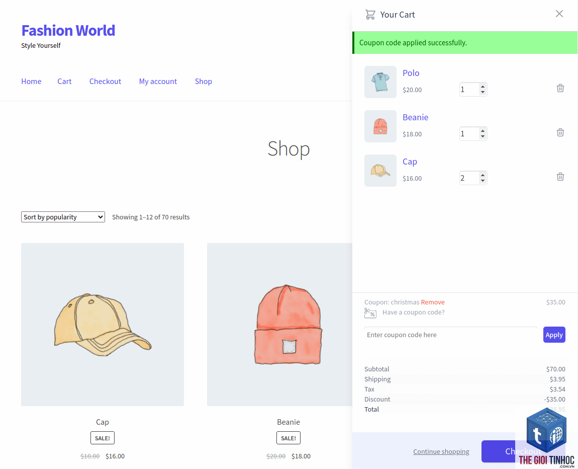 mini cart woocommerce - Hình 5