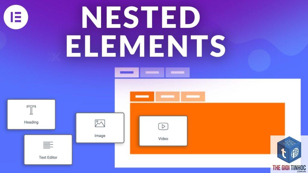 nested container elementor