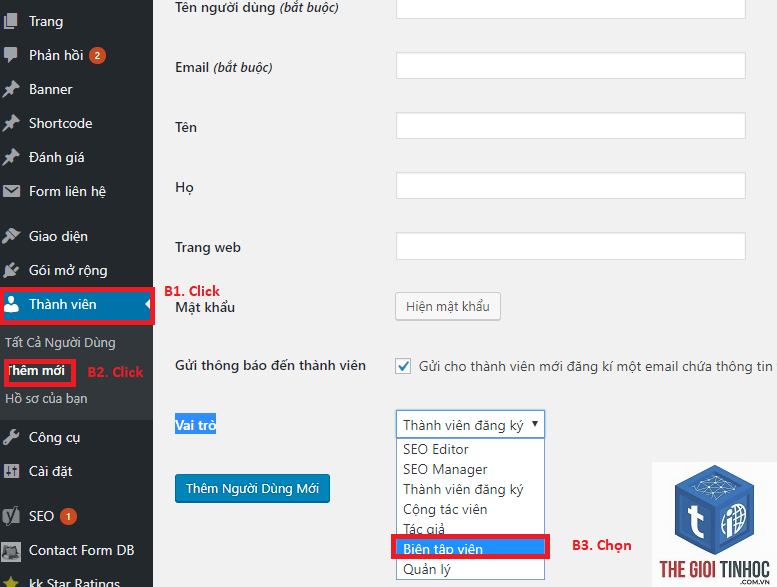 phân quyền user wordpress - Hình 3