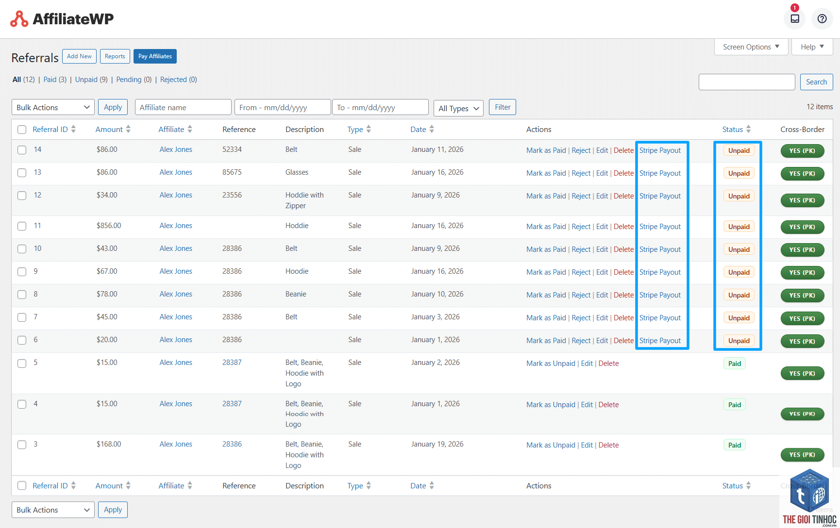 plugin affiliate lỗi payout - Hình 1
