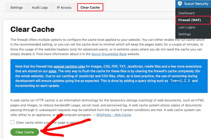 plugin cache không xóa cache - Hình 4