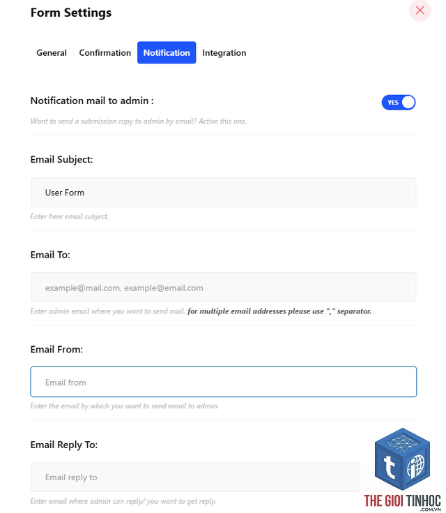 plugin form không gửi email - Hình 3