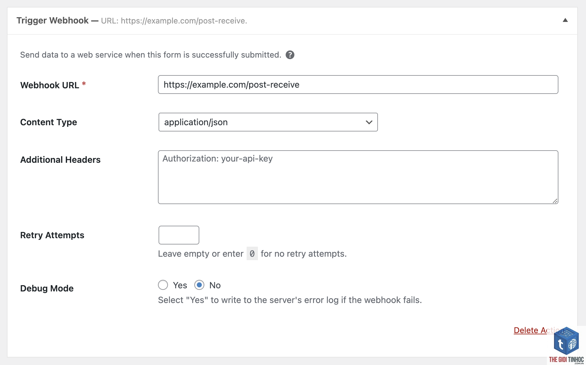 plugin form lỗi webhook - Hình 3