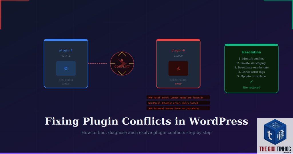 plugin wordpress conflict với woocommerce